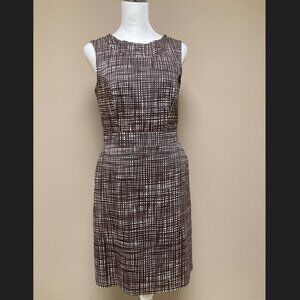 The Limited, 2, Brown Sheath Dress